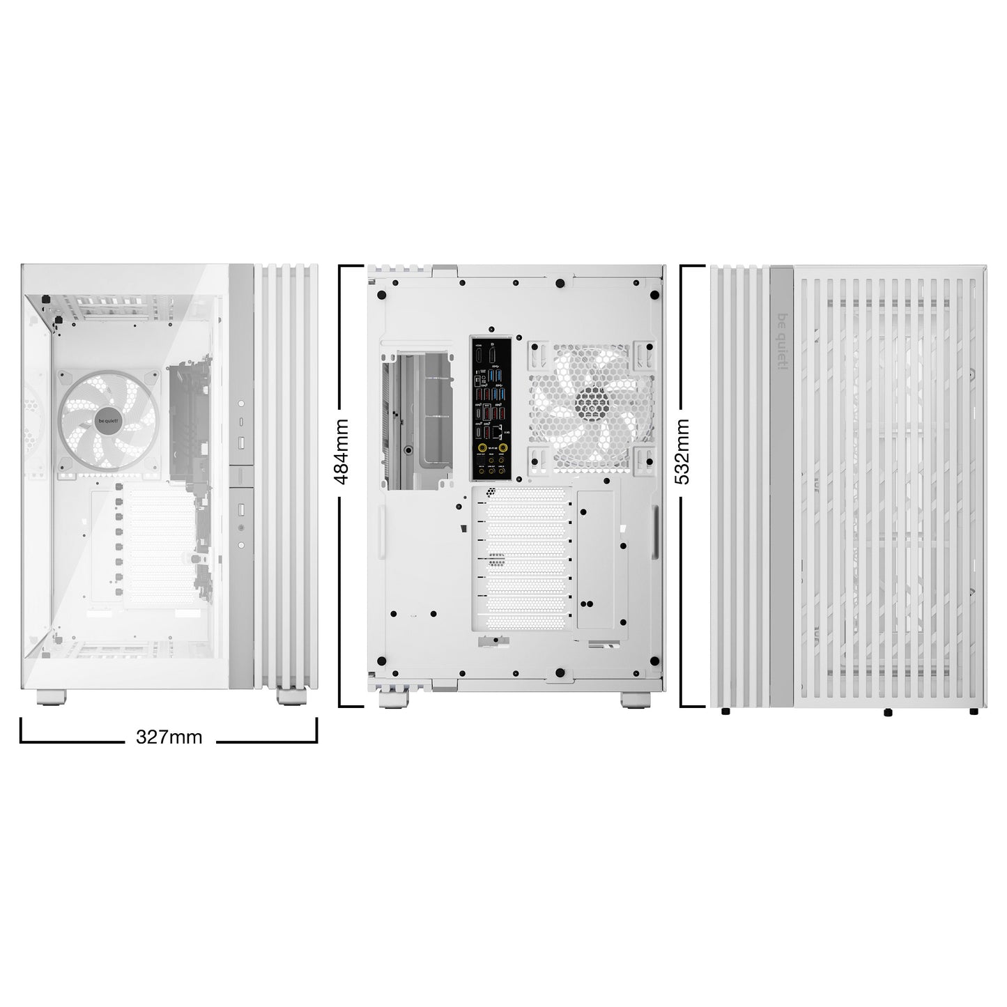 Midi be quiet! LIGHT BASE 900 FX White