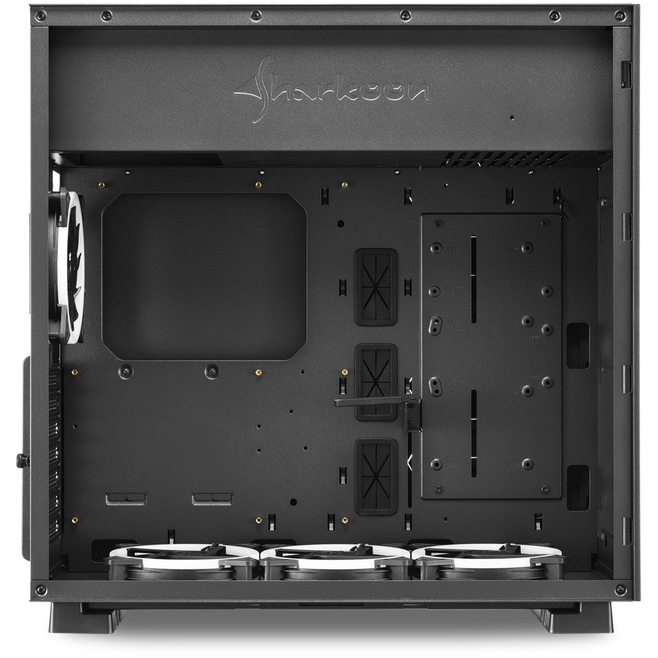 Sharkoon Pure Steel ARGB ATX/E-ATX 1xGlas Black