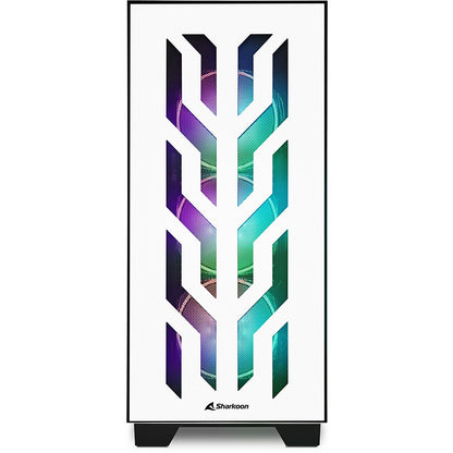 Sharkoon Elite Shark CA300T ATX/E-ATX 2xGlas White