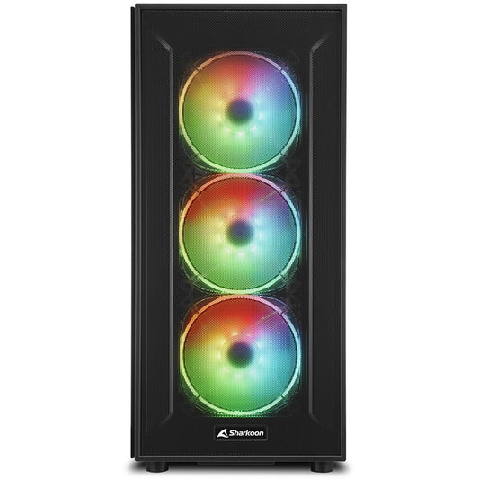 Sharkoon TG6M RGB ATX 1xGlas Black