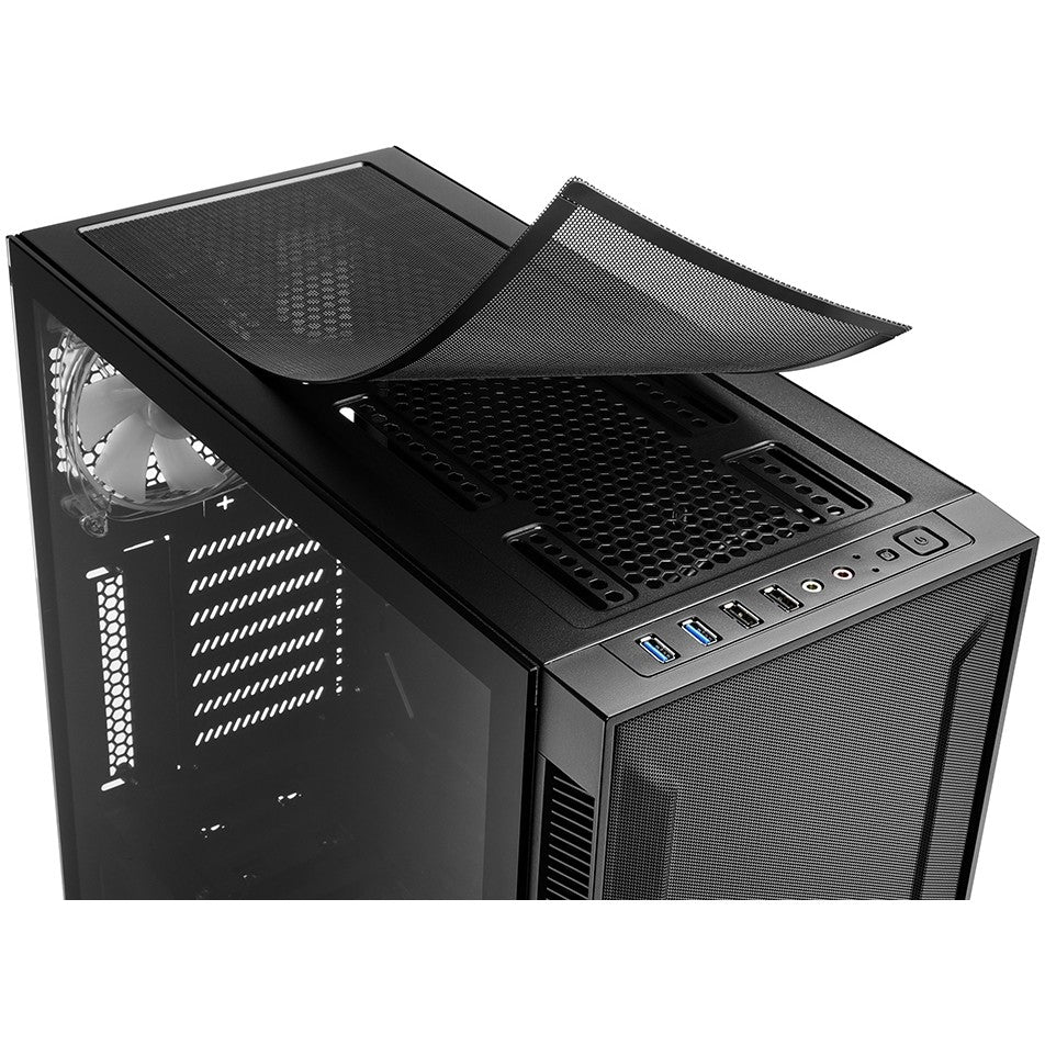 Sharkoon TG6M RGB ATX 1xGlas Black