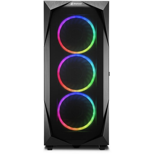 Sharkoon REV300 ATX/E-ATX 2xGlas Black