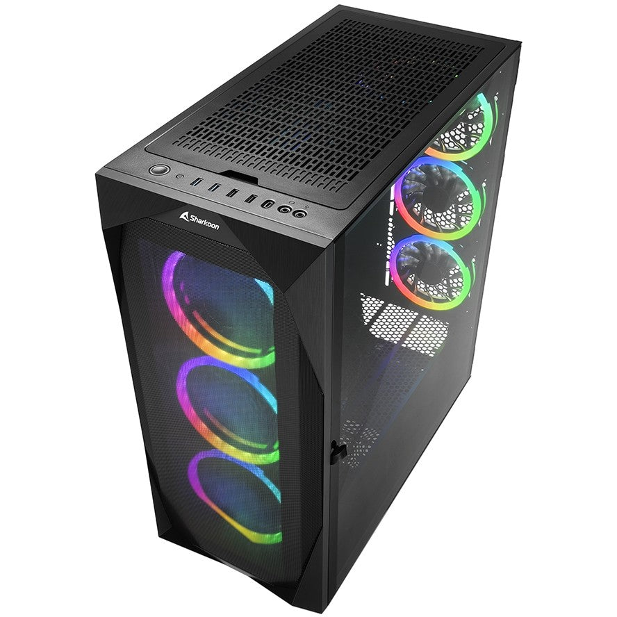 Sharkoon REV300 ATX/E-ATX 2xGlas Black