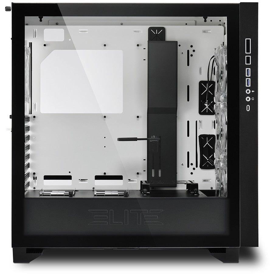 Sharkoon Elite Shark CA300H ATX 2xGlas White