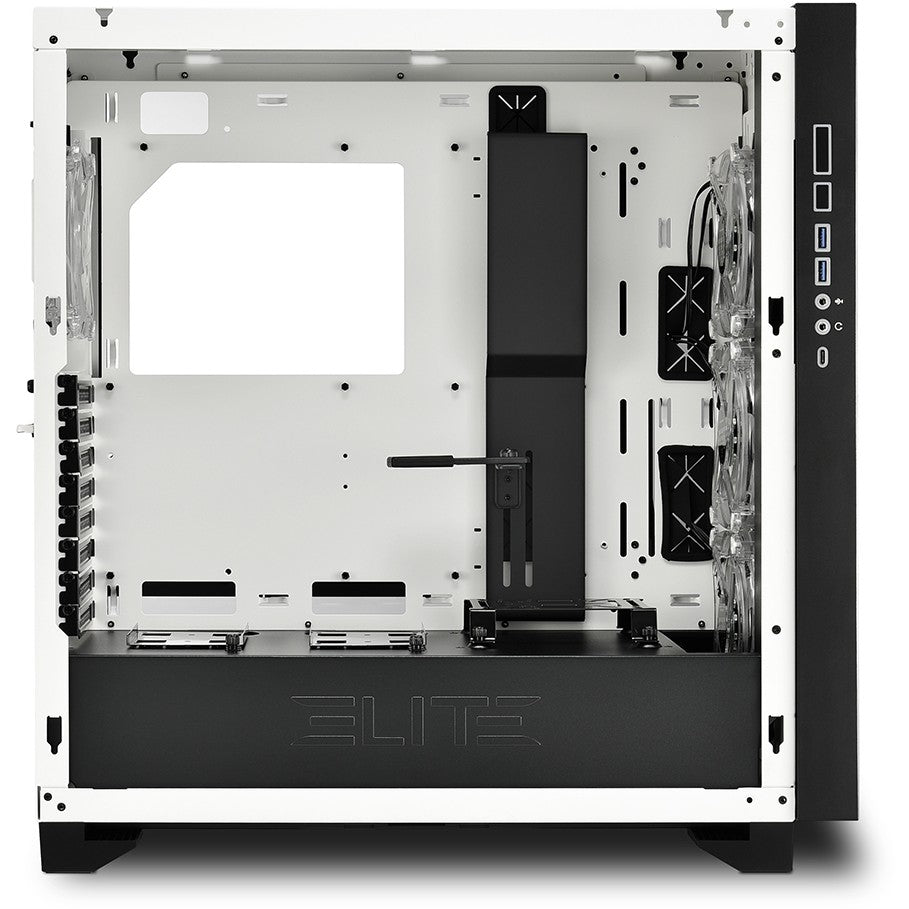 Sharkoon Elite Shark CA300H ATX 2xGlas White