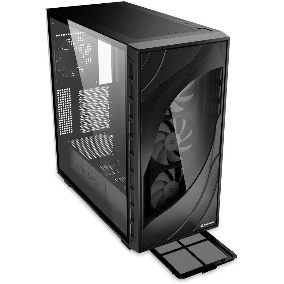 Sharkoon Rebel C80G RGB ATX 1xGlas Black