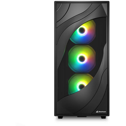Sharkoon Rebel C80M RGB ATX 1xMetall Black