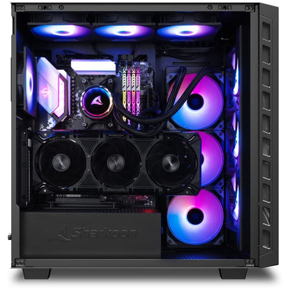 Sharkoon Rebel C80M RGB ATX 1xMetall Black