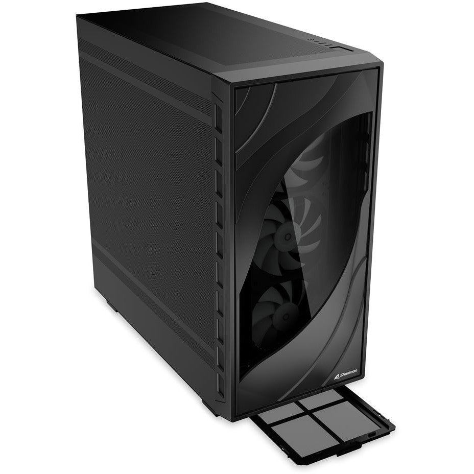Sharkoon Rebel C80M RGB ATX 1xMetall Black