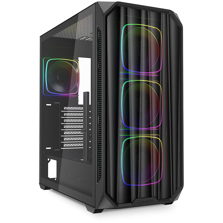 Sharkoon AK5M RGB ATX 1xMetall Black