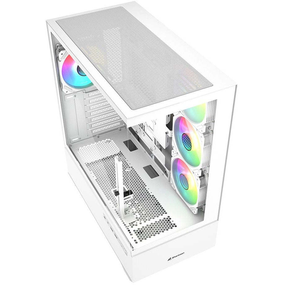 Sharkoon AK6 RGB ATX 1xGlas White
