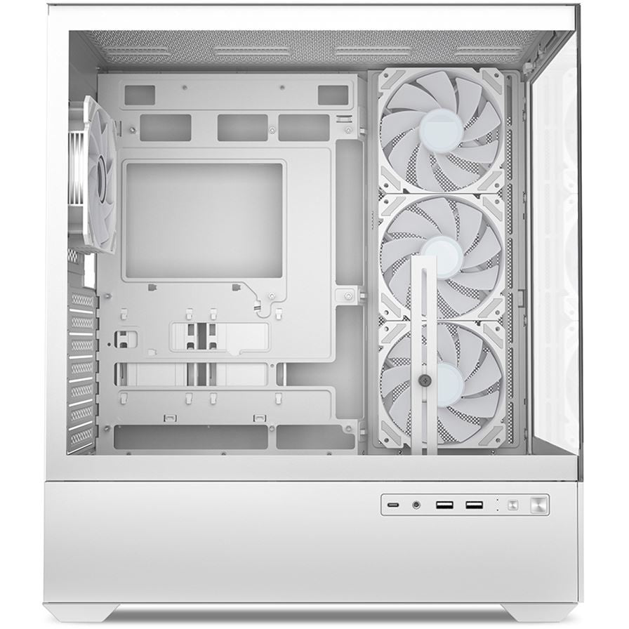 Sharkoon AK6 RGB ATX 1xGlas White