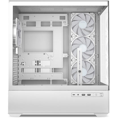 Sharkoon AK6 RGB ATX 1xGlas White