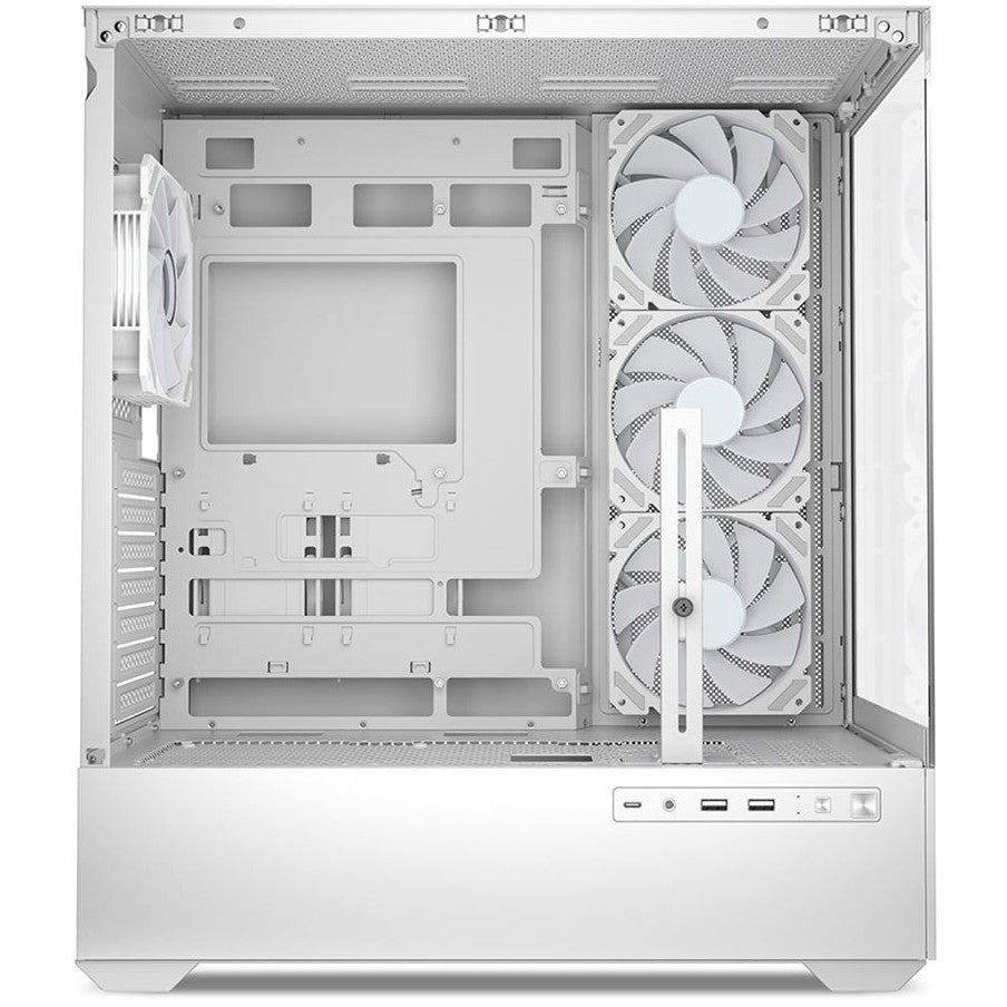 Sharkoon AK6 RGB ATX 1xGlas White