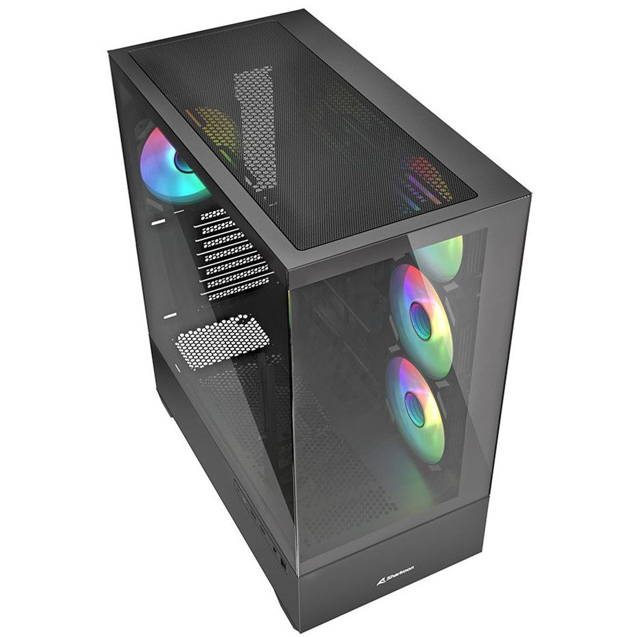 Sharkoon AK6 RGB ATX 1xGlas Black