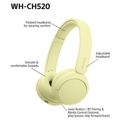 Sony WH.CH520Y gelb