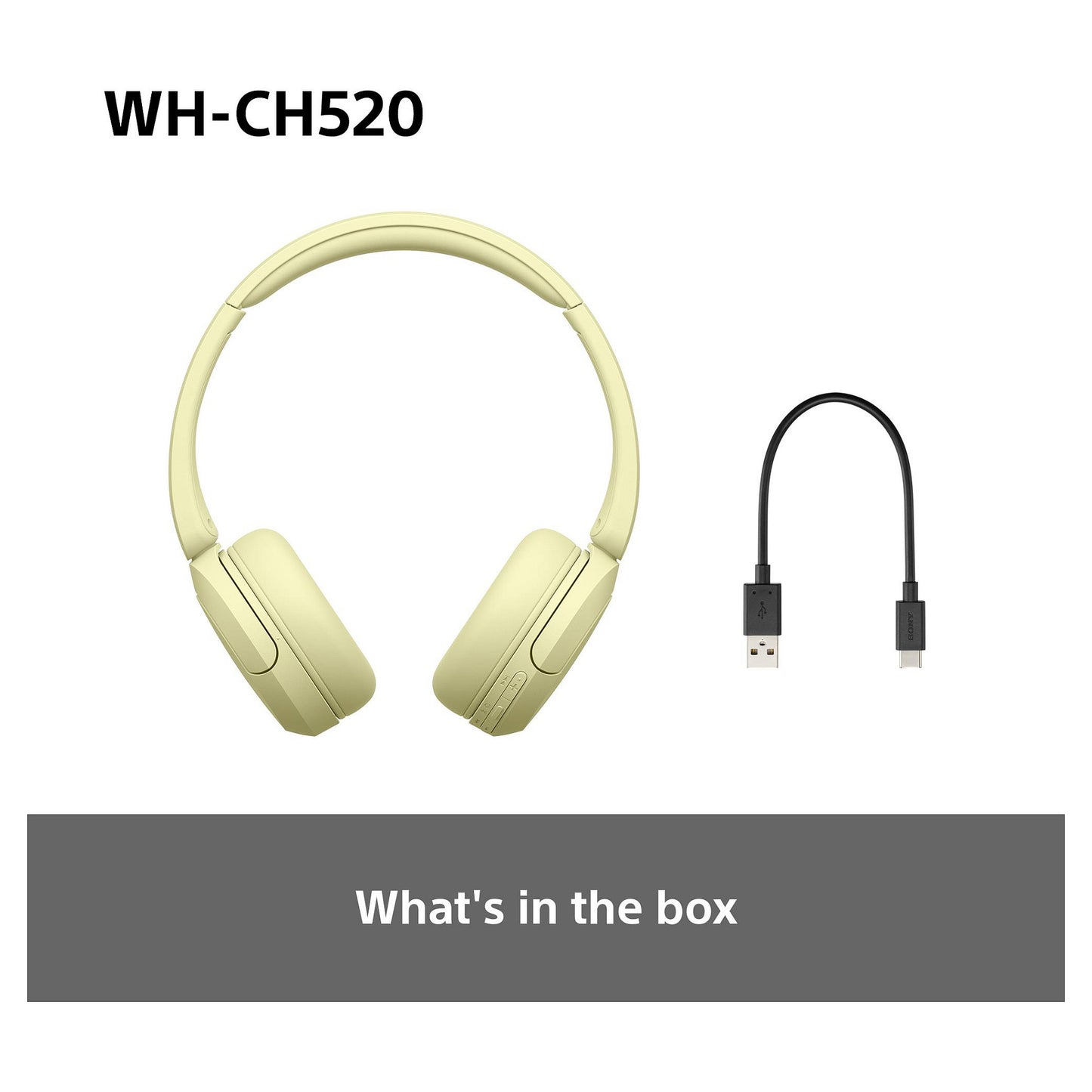 Sony WH.CH520Y gelb