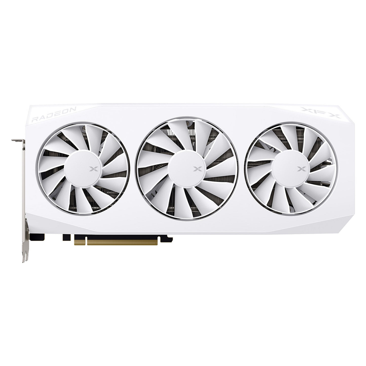 RX 9060 XT 16GB XFX Radeon Mercury OC Gaming GDDR6 3 Fan white