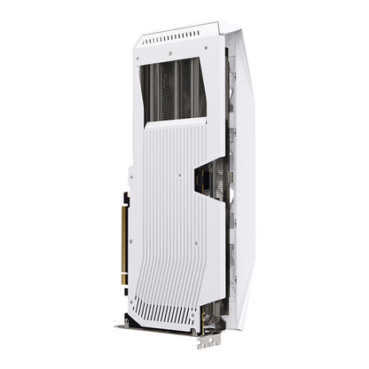 RX 9060 XT 16GB XFX Radeon Mercury OC Gaming GDDR6 3 Fan white