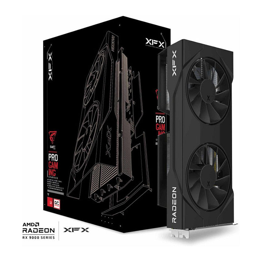 RX 9060 XT 8GB XFX Radeon SWIFT DF OC Gaming GDDR6