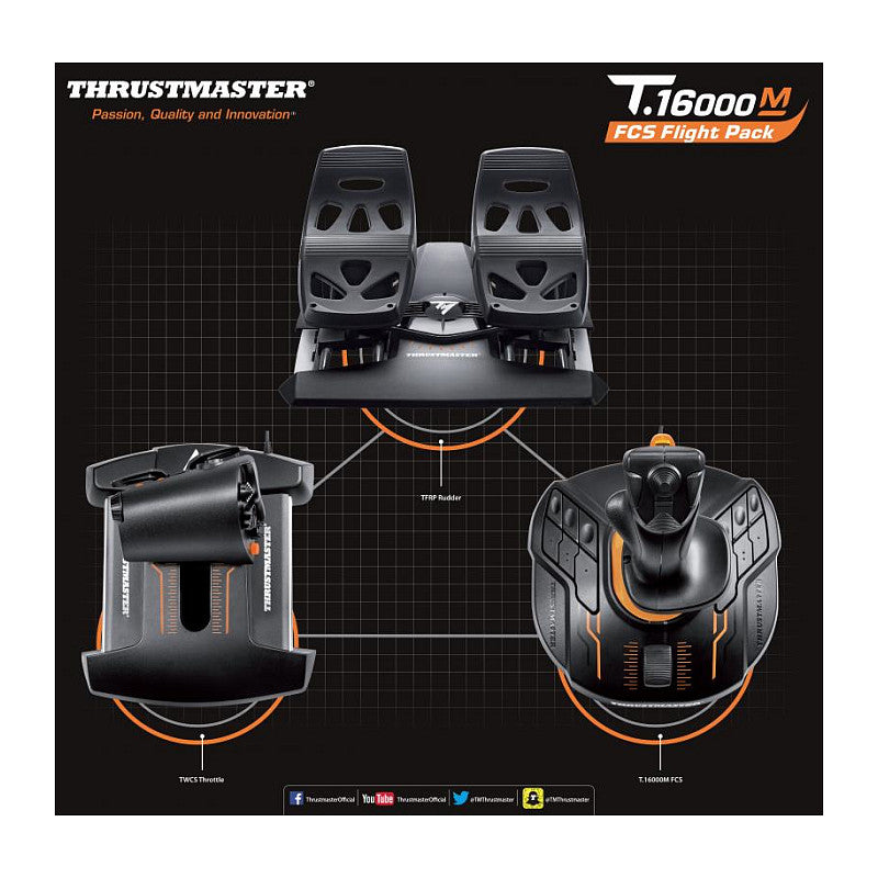 Thrustmaster T.16000M FCS Flight Pack (PC)