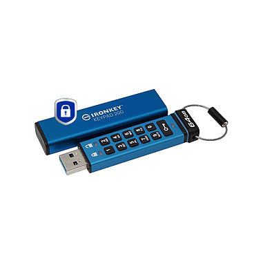 STICK 64GB Kingston IronKey Keypad 200 retail