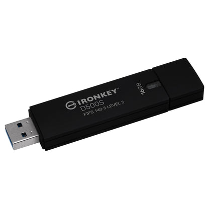 STICK 16GB Kingston IronKey D500S AES-256 FIPS 140-3 retail