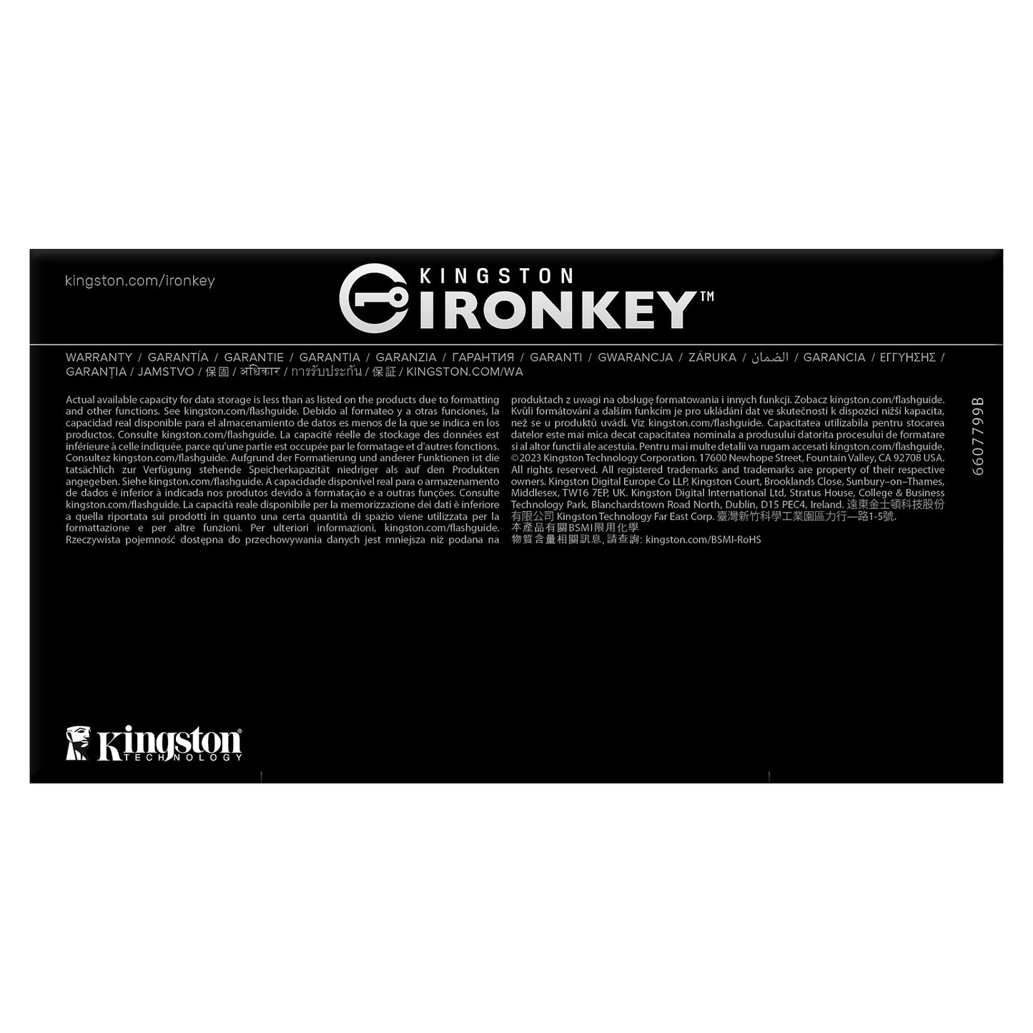STICK 16GB Kingston IronKey D500S AES-256 FIPS 140-3 retail