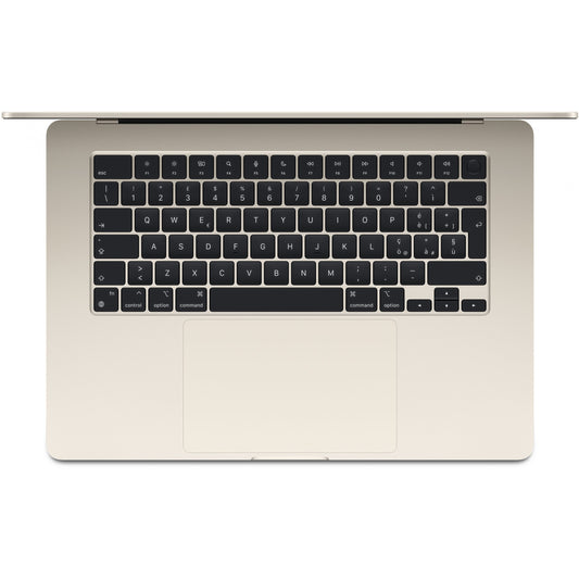 MacBook Air Z1JF 38.91cm 15.3Zoll M3 8C CPU/10C GPU/16C N.E. 24GB 2TB SSD 70W USB-C DE Polarstern