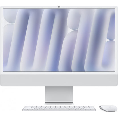 iMac Z1K1 59.62cm 23.5Zoll Standardglas M4 10C CPU/10C GPU/16C N.E. 24GB 1TB SSD Gbit Eth MM MaKey TID DE Silber