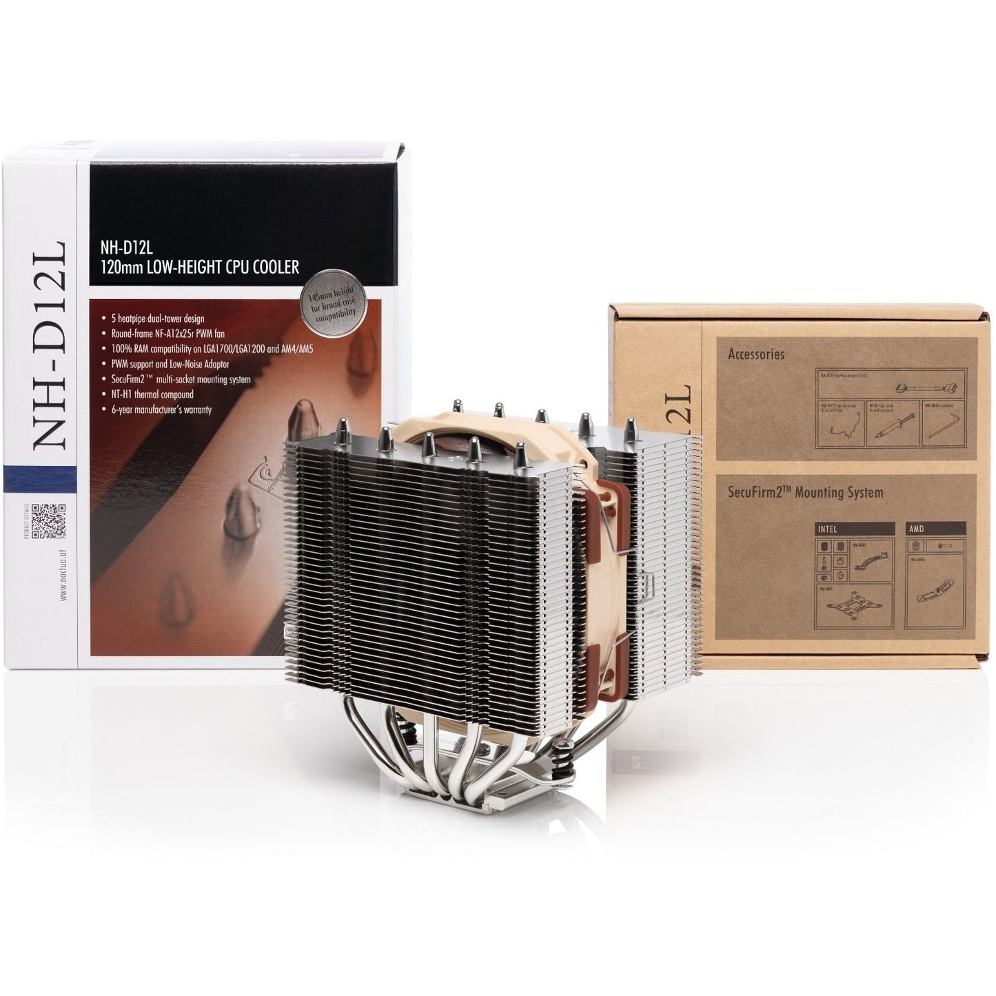 K NOCTUA Kühler NH-D12L LGA1851/1700/1200/115x/AMD