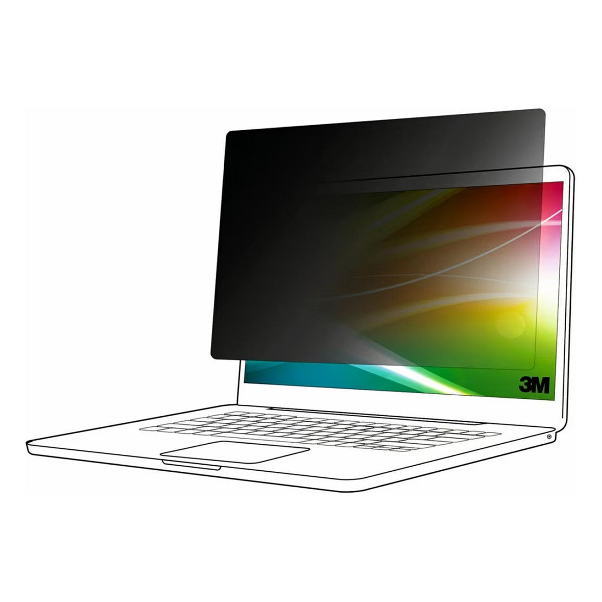 3M Bright Screen Privacy Filter for HP. 16:9. BPNHP002