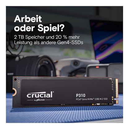 Crucial P310 Gen4 2280 4TB NVMe PCIe M.2 SSD