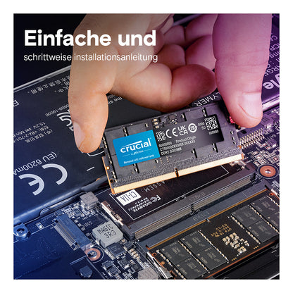 Crucial DDR5-5600 64GB SODIMM CL46 (16Gbit)