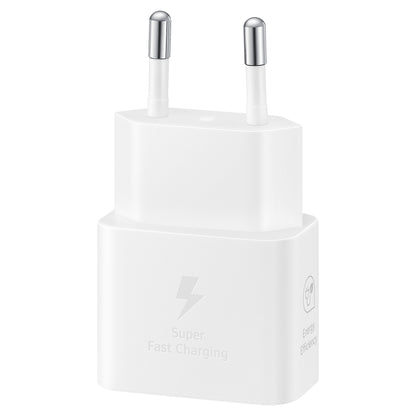 Samsung Galaxy Power Adapter USB Type C 25W 1m White