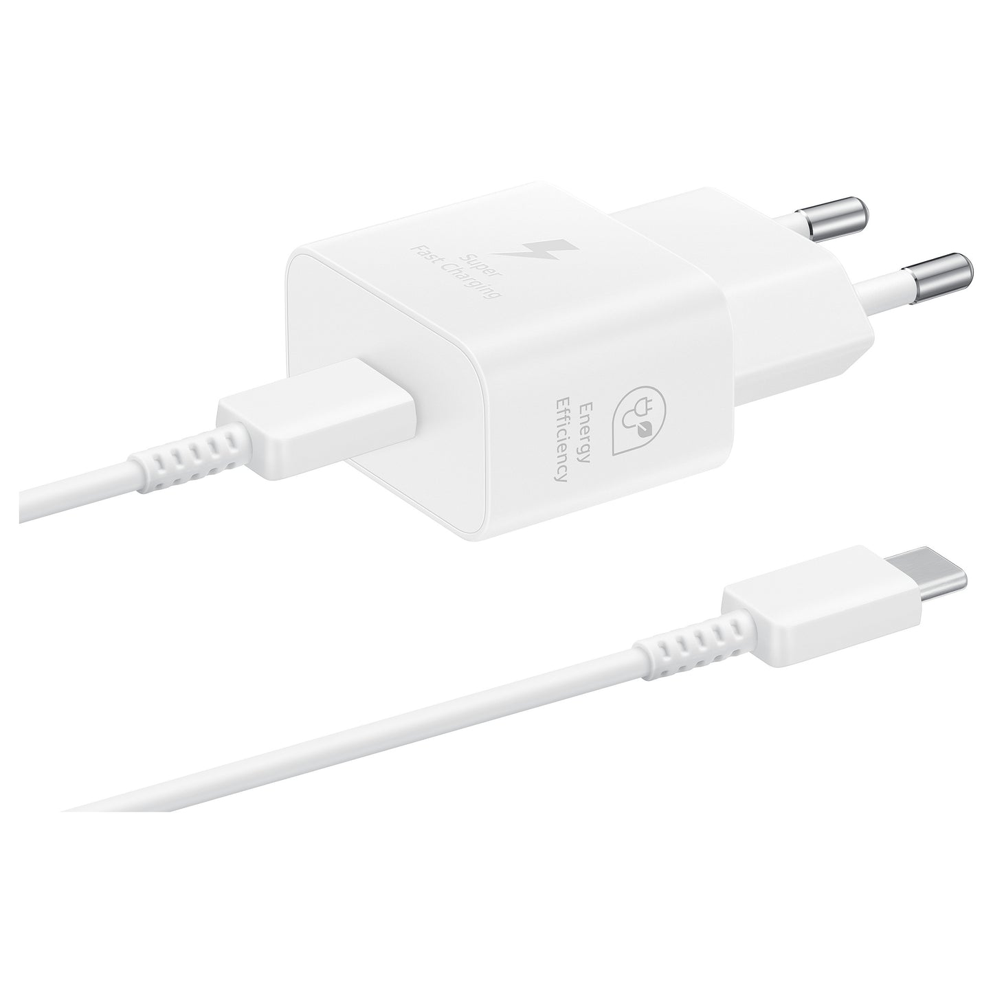 Samsung Galaxy Power Adapter USB Type C 25W 1m White