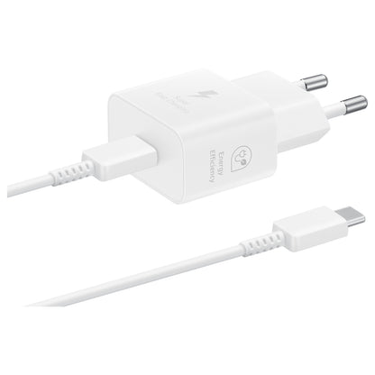 Samsung Galaxy Power Adapter USB Type C 25W 1m White