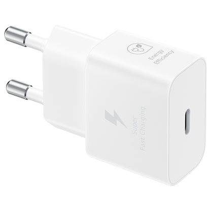Samsung Galaxy Power Adapter USB Type C 25W 1m White