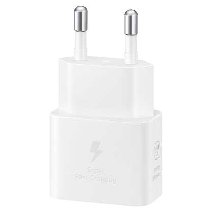 Samsung Galaxy Power Adapter USB Type C 25W 1m White