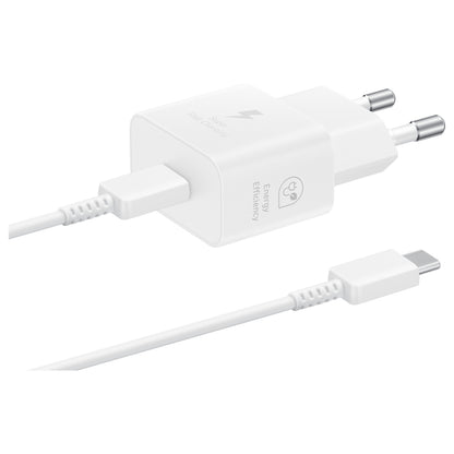 Samsung Galaxy Power Adapter USB Type C 25W 1m White