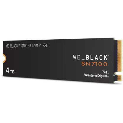 M.2 WD Black 4TB SN7100 NVME PCI Express WDS400T4X0E PCIe 4.0 x4