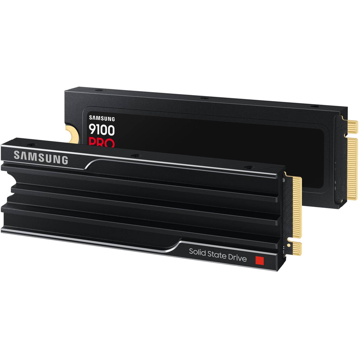 M.2. SAMSUNG 9100 PRO Heatsink NVMe 4TB PCIe 5.0 14.800 MB/s Lesen 13.400 MB/s Schreiben Interne SSD fr PC-Gaming