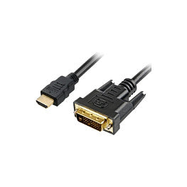 Sharkoon Kabel HDMI -> DVI-D (24+1) 1m schwarz
