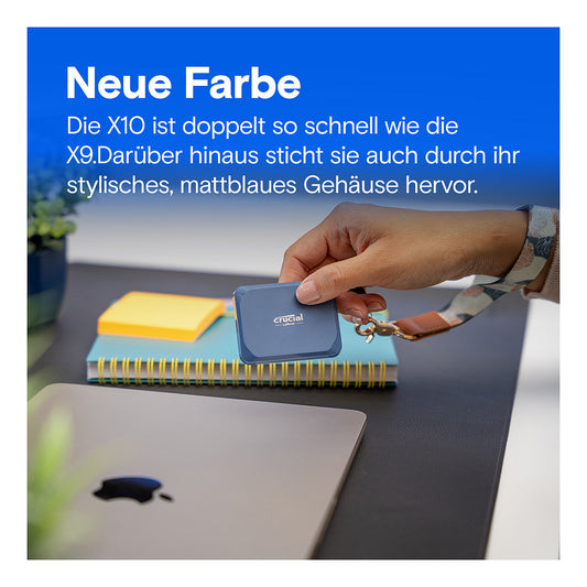 Crucial X10 1TB Portable SSD USB 3.2 Type-C