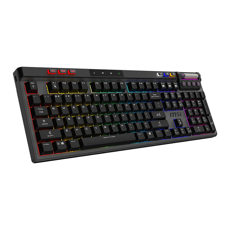 MSI Strike Pro W Silent DE Keyboard DE Black