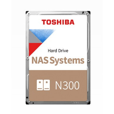 3,5" Toshiba 8.9cm 10TB SATA3 NAS N300 7200RPM intern bulk