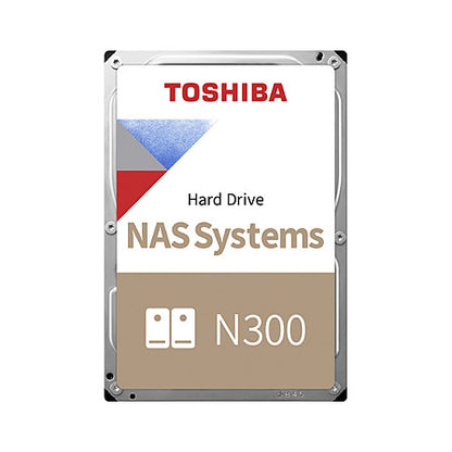 Toshiba 8.9cm (3.5") 6TB SATA3 NAS N300 7200RPM intern bulk
