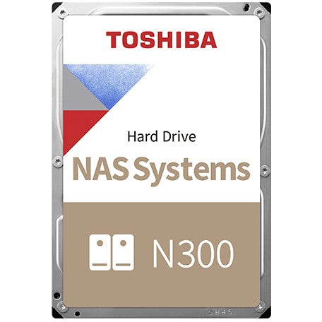 3,5" Toshiba 8.9cm 8TB SATA3 NAS N300 7200RPM intern bulk