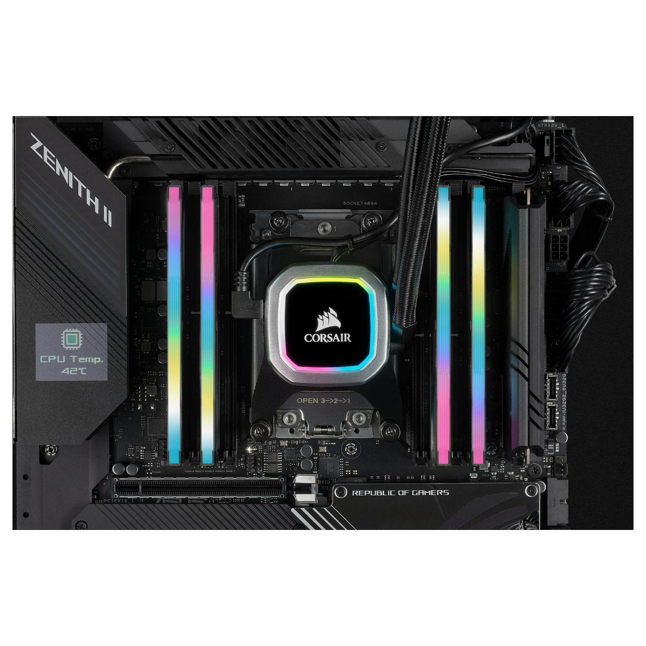 32GB PC 3200 CL16 CORSAIR KIT (2x16GB) VENGEANCE RGB retail