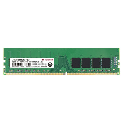 32GB PC 2666 CL19 Transcend JetRam. JM2666HLE-32G